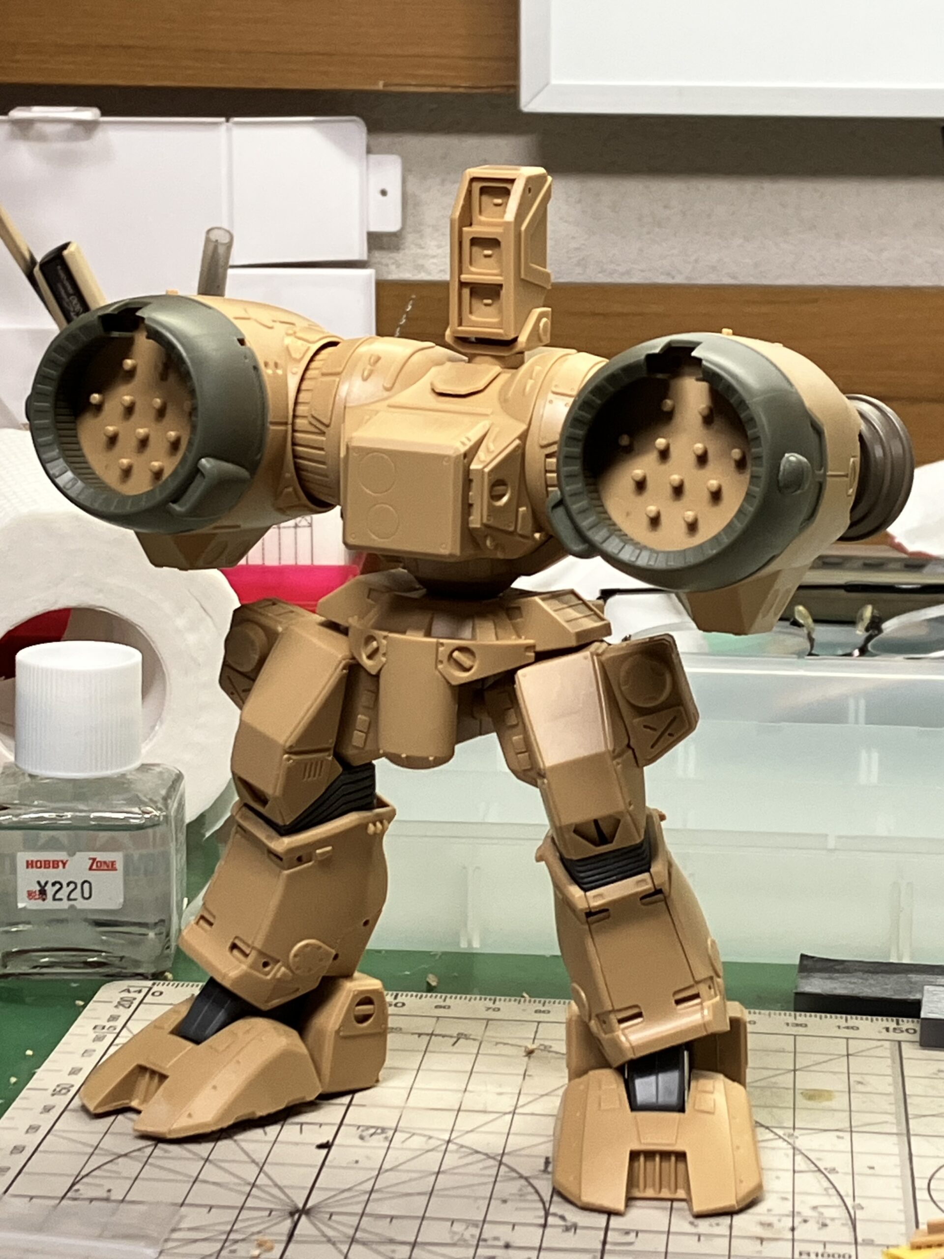 ウェーブ 1/72 デストロイド・ファランクス 制作レビュー２ | TatoVen模型部屋