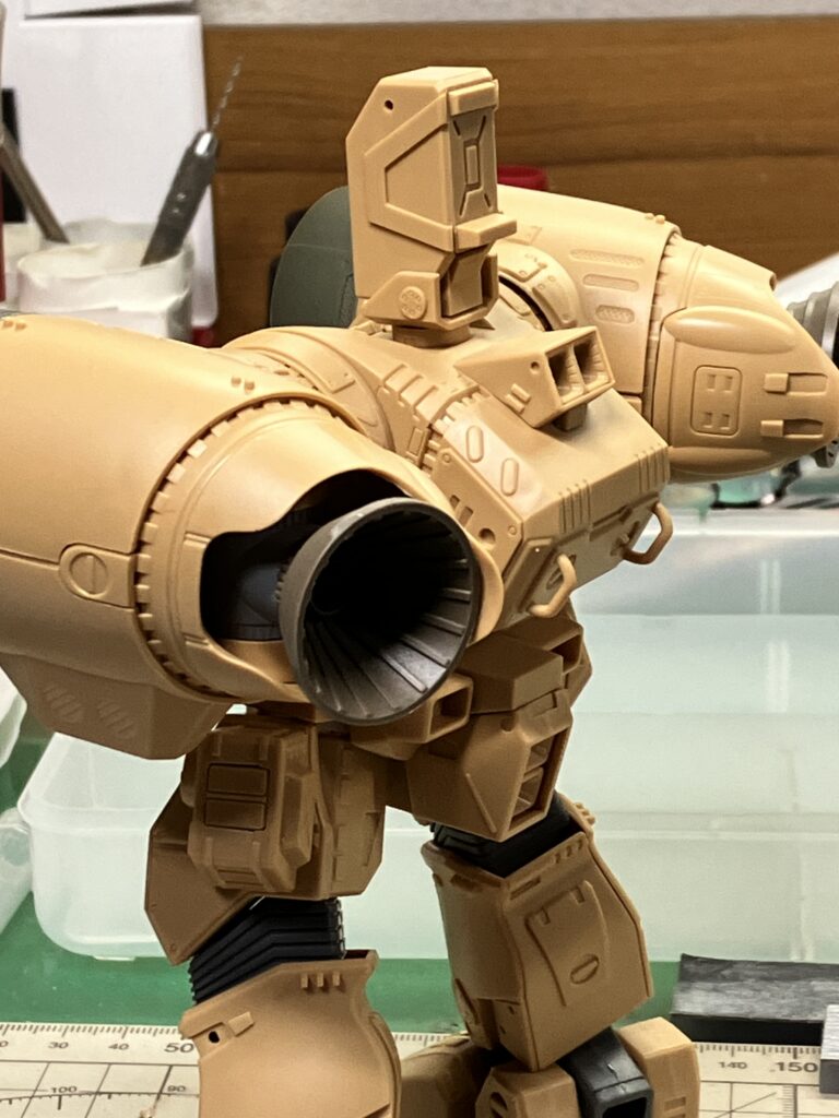 ウェーブ 1/72 デストロイド・ファランクス 制作レビュー２ | TatoVen模型部屋